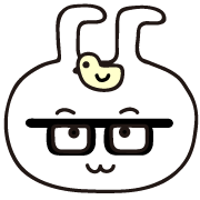 お仕事ウサギ画像横目